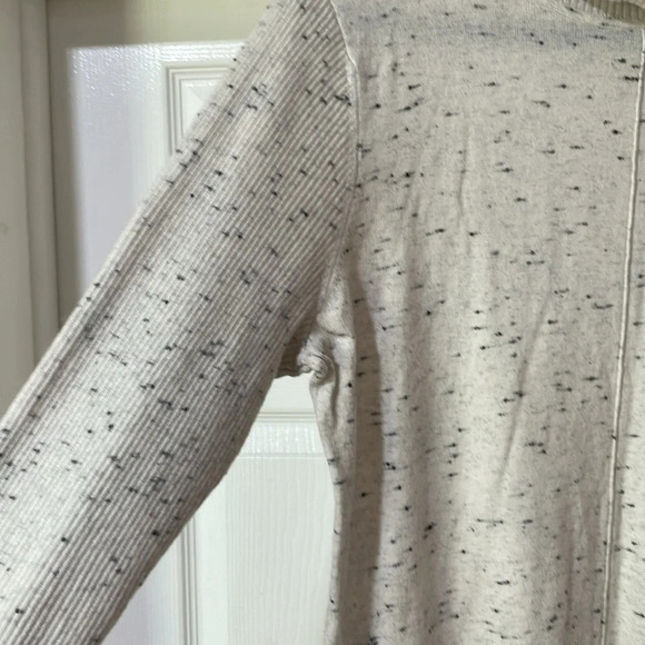 Calvin Klein Sweater Turtleneck Lightweight Top Knit Long Sleeve Speckled Size L - Picture 4 of 11